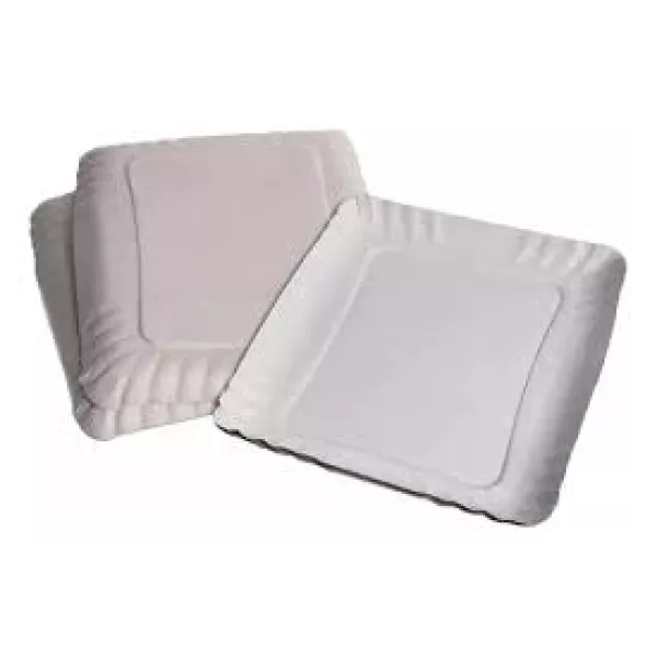 Bandeja De Carton Rect Gris 5 - 100/Bulto