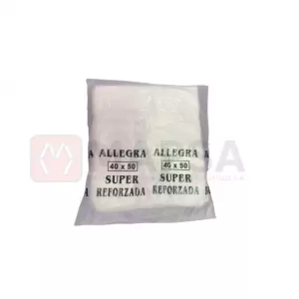 Camiseta 40 X 50 Allegra Reforzada - 100/Bulto