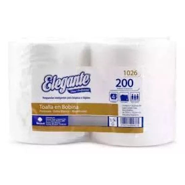 Toalla Rollo Prem. 20Cm X 200Mts - 4/Bul