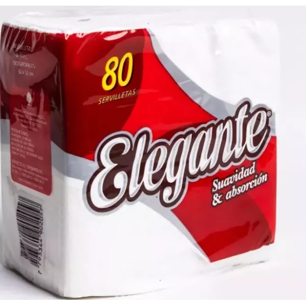 Servilleta 32X32X80 Eleg. Soft Bl -30/Bulto