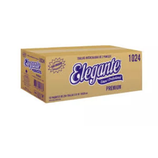 Toallas Interc Premium 2 Paneles Sa-2500/Bulto