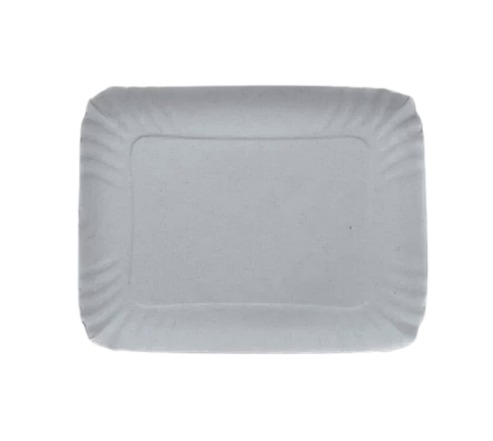 Bandeja De Carton Rect Gris 2 - 100/Bulto
