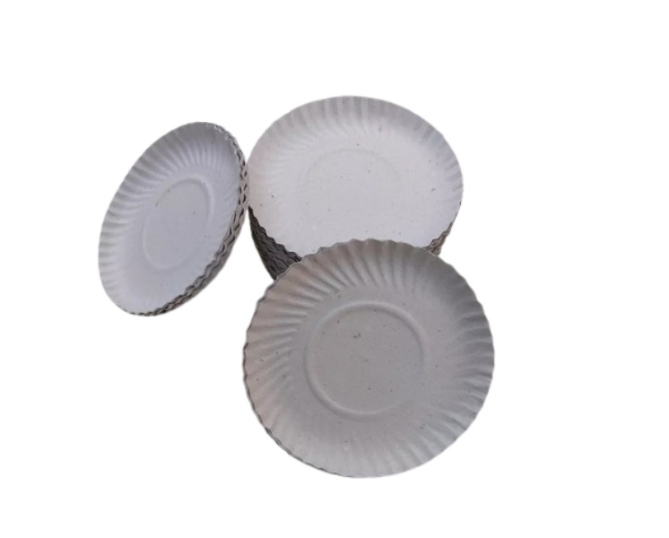 Bandeja De Carton Redond Gris 13,5 - 100/Bulto