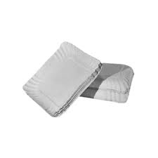 Bandeja De Carton Rect Gris 6 - 100/Bulto
