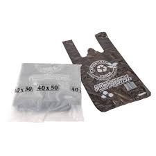 Bolsa Camiseta 45X55 Arg Negra Mp - 100/Bulto