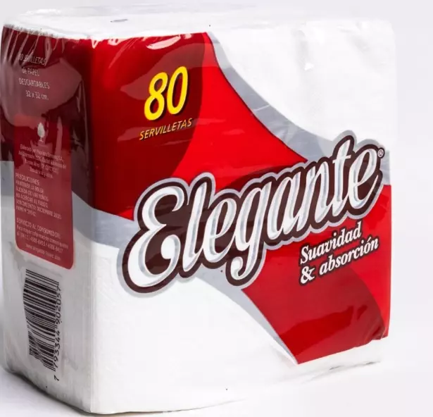Servilleta 32X32X80 Eleg. Soft Bl -30/Bulto
